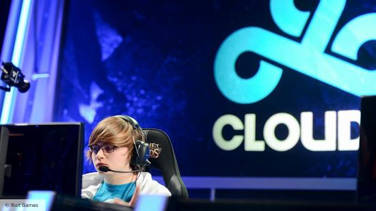 Sneaky from Cloud9's League of Legends team