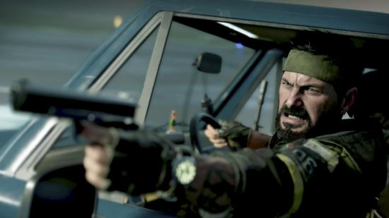 Call of Duty Black Ops Cold War car shootout