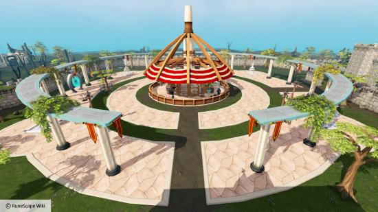 RuneScape's Grand Exchange - the central hub of trade
