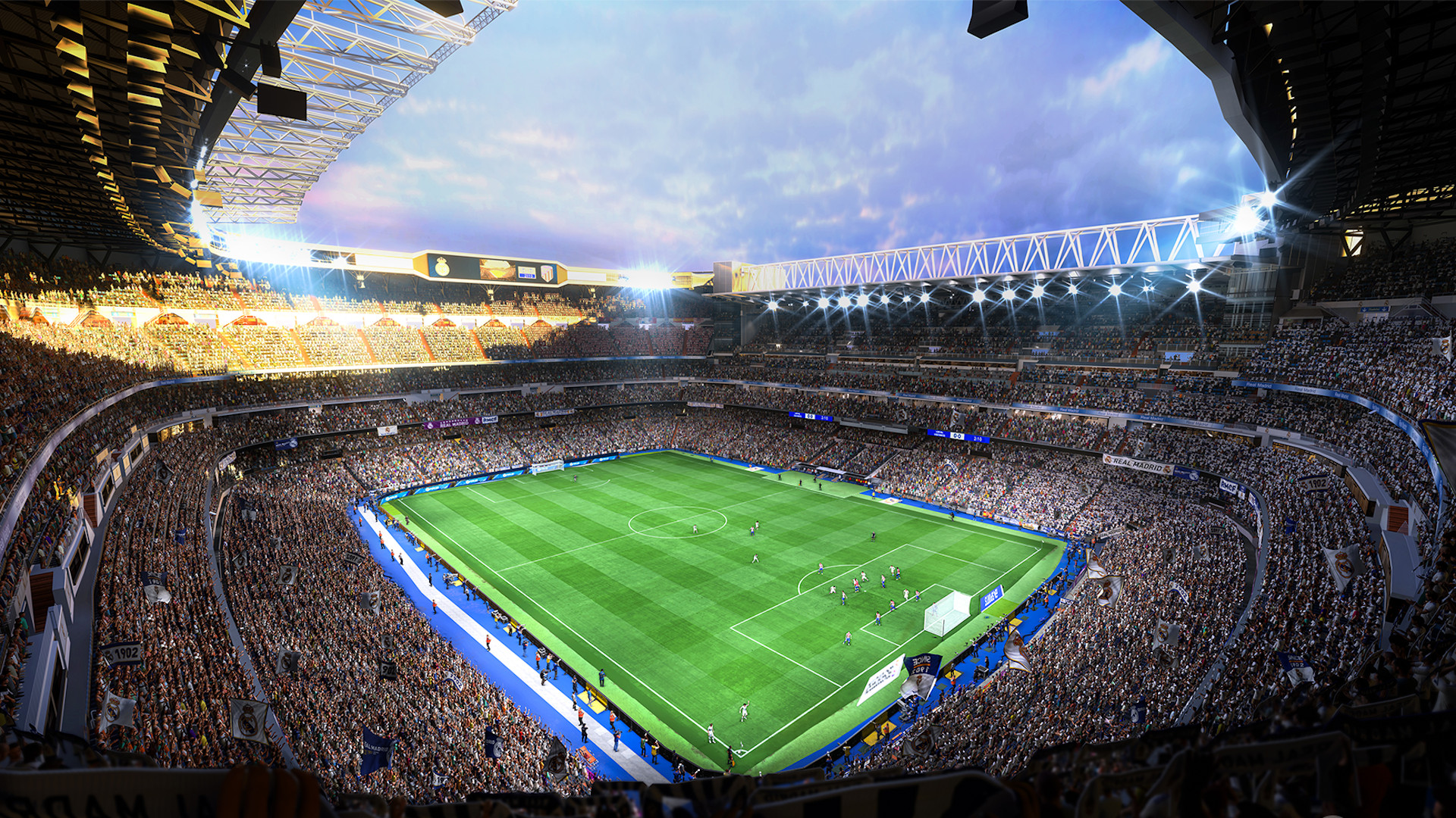 FIFA 22 release date: A fan-packed stadium.