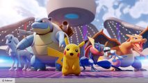 Alolan Ninteails, Blastoise, Pikachu, Greninja, and Charizard all feature in the Pokémon Unite tier list