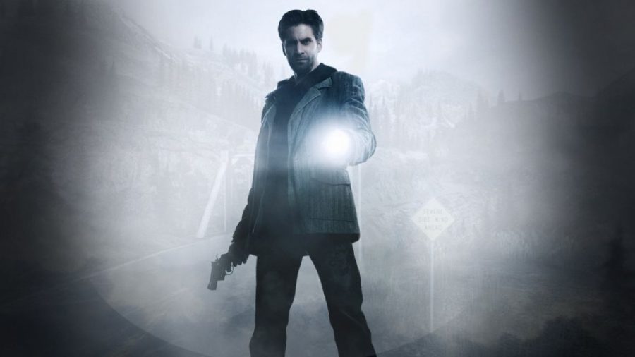 Alan can be seen staring at the camera, shining his flashlight in the game's key art.