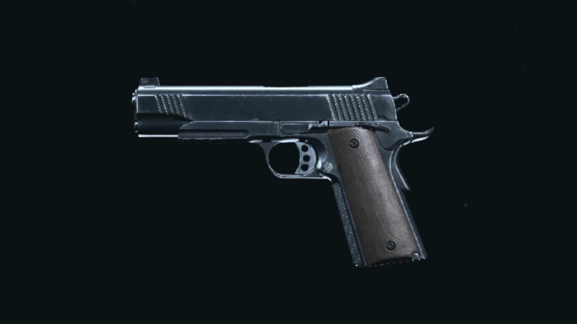 CoD Vanguard launch weapons: The 1911 as pictured in a previous CoD game. 