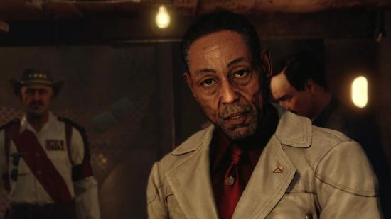 Far Cry 6 Ending Explained: Castillo can be seen looking at the camera.