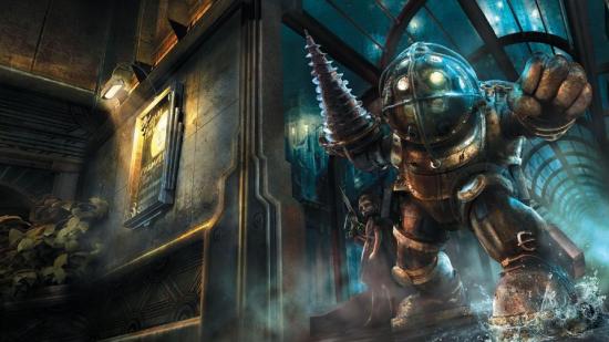 Bioshock 4 announcement: A Big Daddy can be seen standing in Rapture.