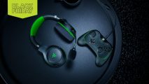 A Razer headset and controller as part of this year's Razer Black Friday sale