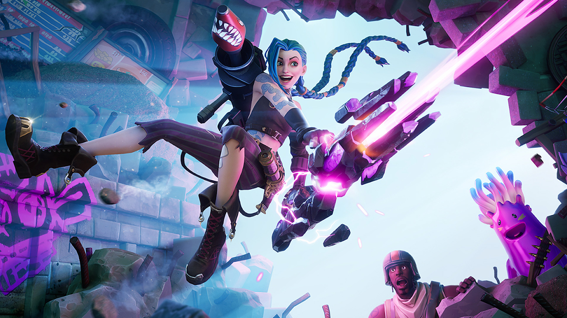 Fortnite x League of Legends Leaked: Jinx to join the Island next
