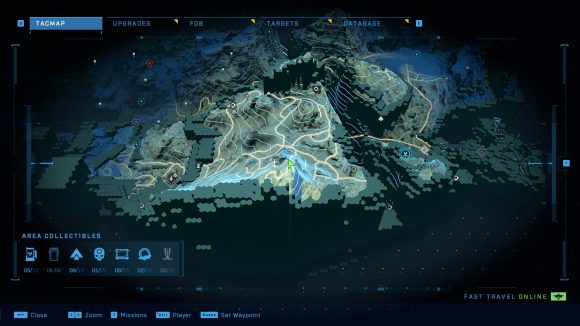 Halo Infinite easter egg locations: the map location of the Forerunner mural