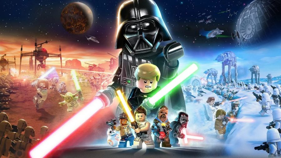Lego Star Wars: The Skywalker Saga: Darth Vader and multiple other characters are seen in the key art for the game.