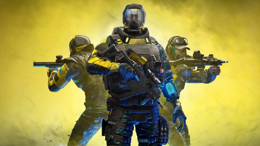 Rainbow Six Extraction: Three Operators can be seen standing by one another.