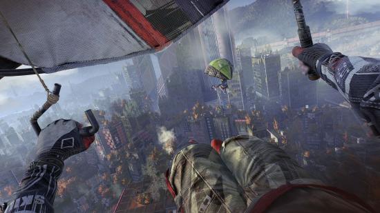 Dying Light 2 Unlock the Paraglider: the player paraglides across the world in Dying Light 2 from Techland