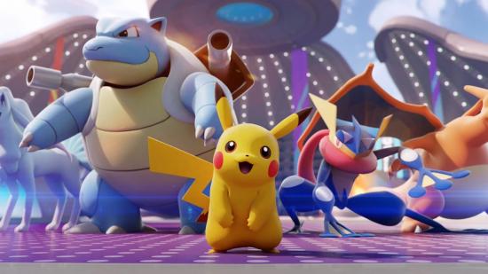Pokemon Unite Worlds: Pikachu gasps on the big stage