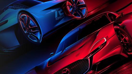 Gran Turismo 7 Reviews: Two cars can be seen in the Gran Turismo 7 key art