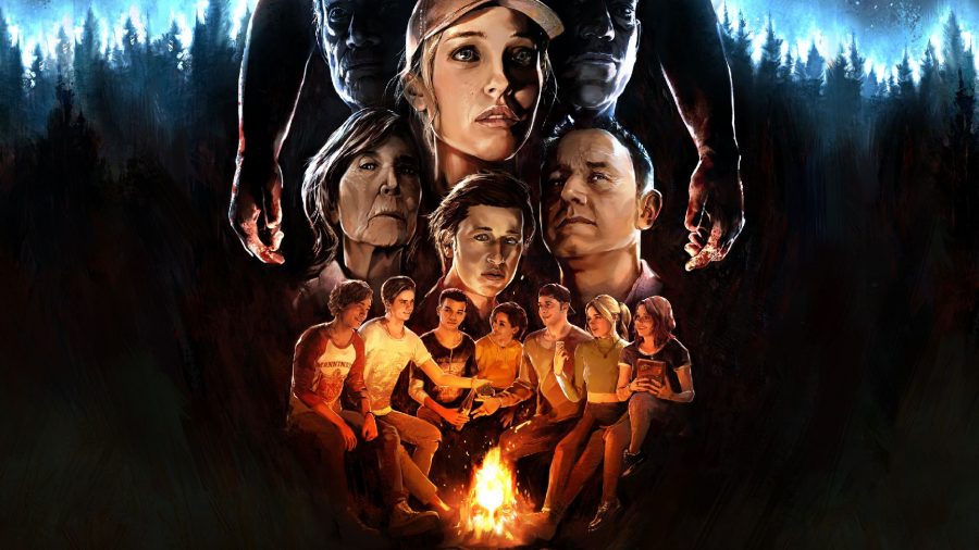 The Quarry: The main cast of characters can be seen in the art for the game