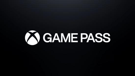 Xbox Game Pass' logo on a black background.