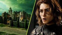 Rainbow Six Siege Emerald Plains Release Date: An image of the new Emerald Plains map and one of Mira, a female Operator, from a cinematic