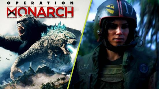Warzone Operation Monarch: An image of the leaked Operation Monarch key art and a still from the Season 3 trailer