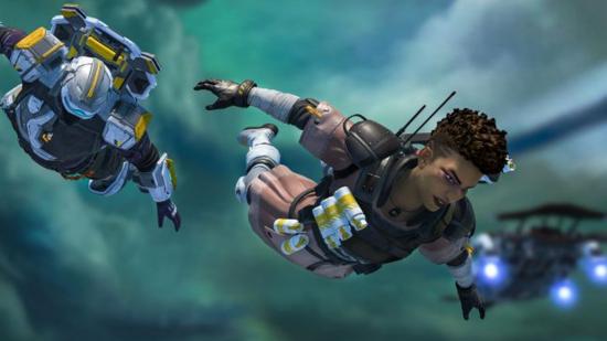 Apex Legends ranked changes: Bangalore and Newcastle skydiving into battle in Apex Legends