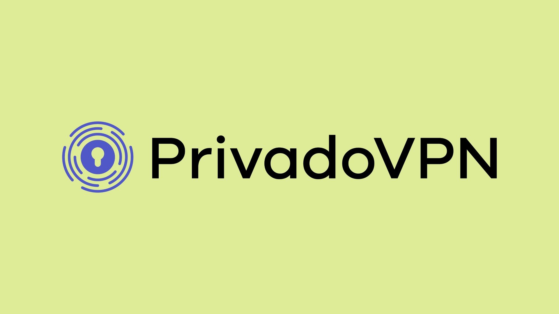 Best Dota 2 VPN - PrivadoVPN. Its logo is on a plain background.
