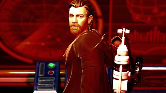 Fortnite Collision Event Darth Vader: Obi Wan Kenobi in Fortnite turning around