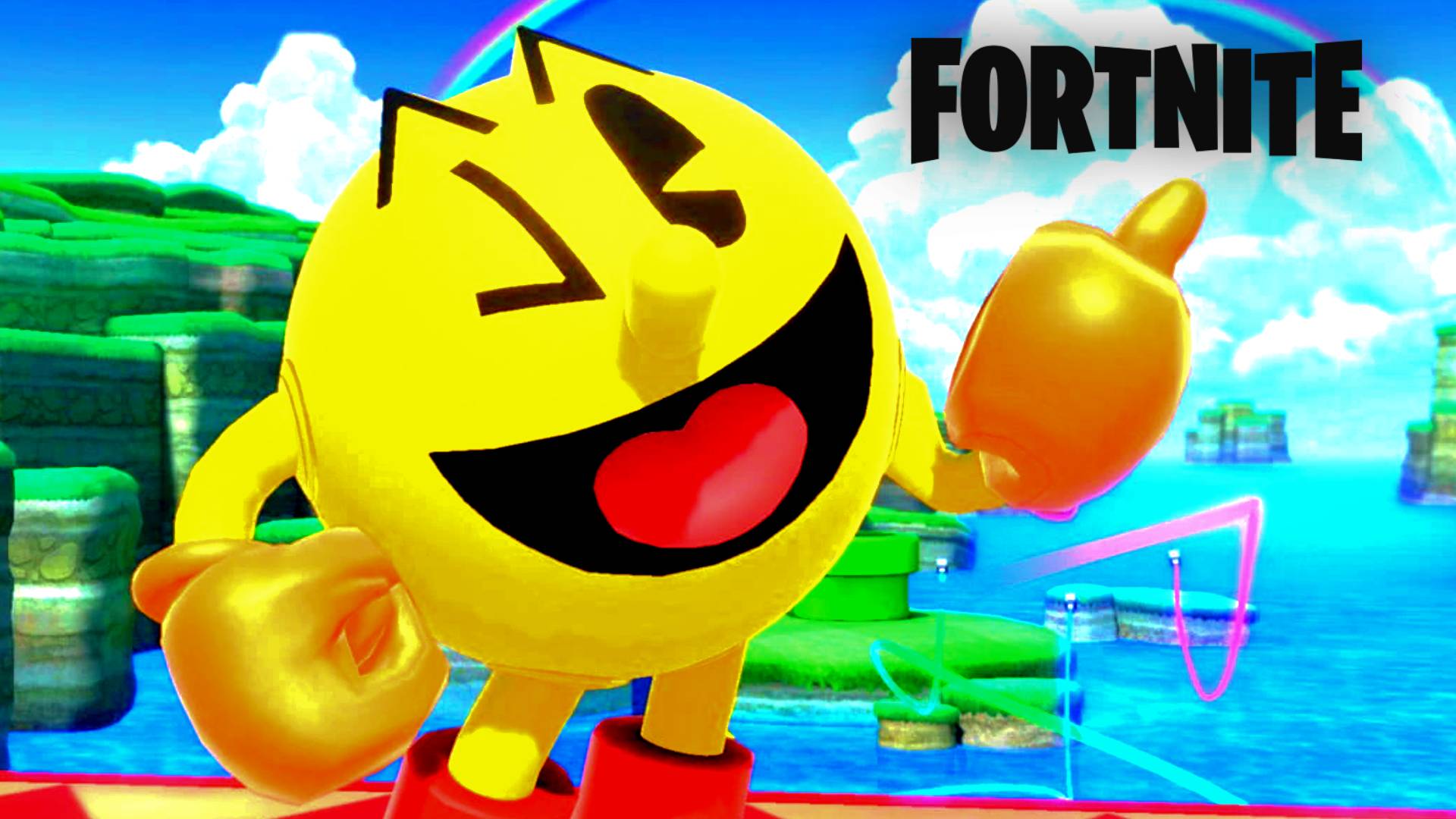 Fortnite Pac-Man crossover coming to battle royale next month | The Loadout