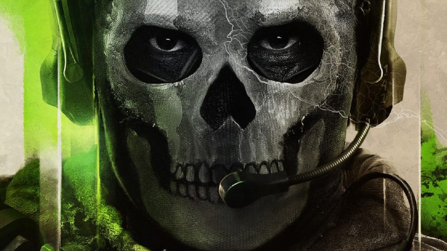 Modern Warfare 2: Ghost can be seen in key art for the game
