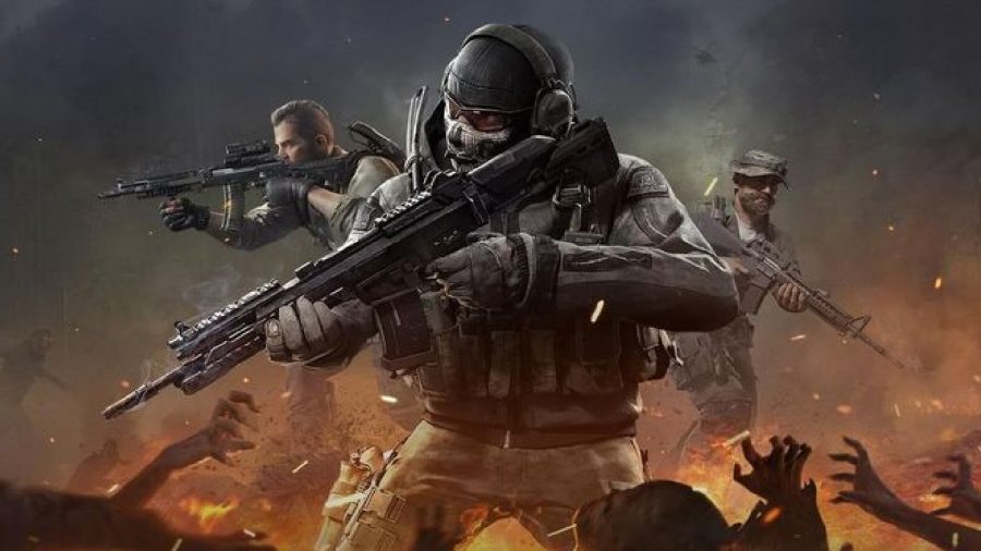 Call of Duty Mobile: Multiple soldiers can be seen in key art