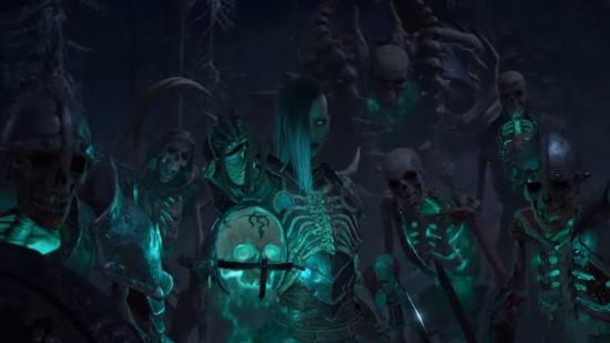 Diablo 4 Necromancer Class Trailer: The Necromancer can be seen