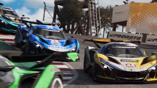 Forza Motorsport Gameplay Trailer: Multiple cars can be seen racing