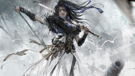 Naraka Bladepoint Characters: Valda Cui can be seen in art for the game.