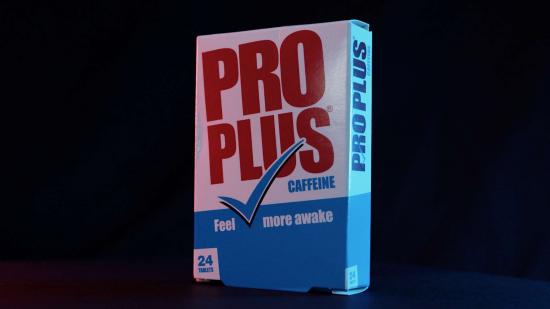 A packshot of Pro Plus Caffeine Tablets