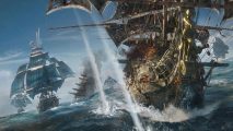 Skull And Bones Reveal July Rumour: Two boats can be seen fighting in the ocean