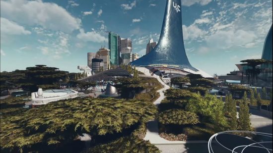 Starfield cities: New Atlantis