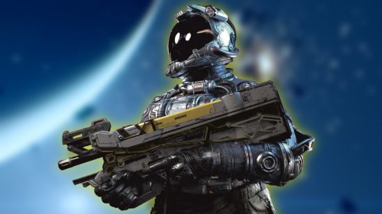 Starfield Weapons: A soldier with an SMG can be seen