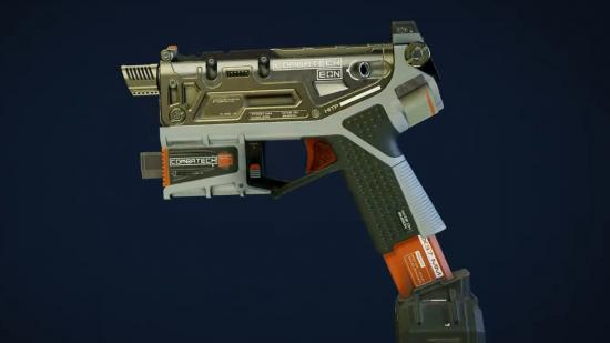 Starfield Weapons Best Guns: A pistol can be seen in the game's menu