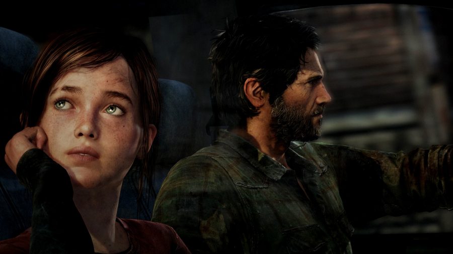 The Last of Us: An image of Ellie and Joel from TLOU