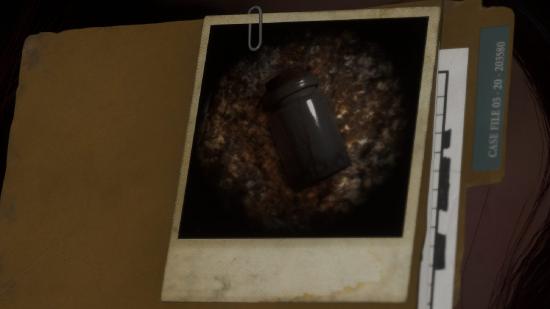 The Quarry Evidence Locations: A piece of evidence, a small bottle, can be seen in the game's menu