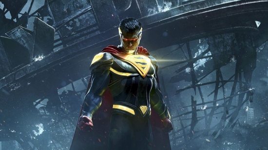 best fighting games: Superman in Injustice 2