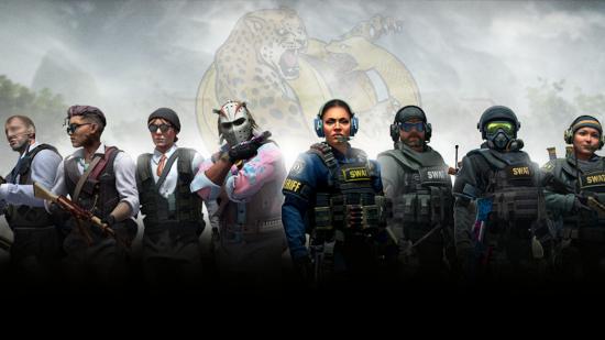 CS:GO Prime free: several of the agents in CS:GO during an operation