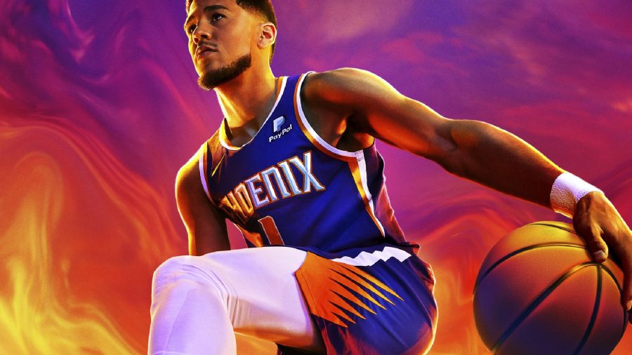 NBA 2K23: Devin Booker can be seen n the box art for the game