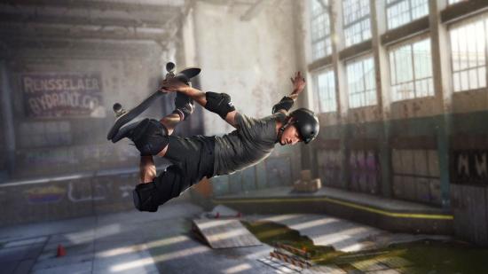 PS Plus August 2022 Free Games: Tony Hawk can be seen in key art for the 1+2 remake