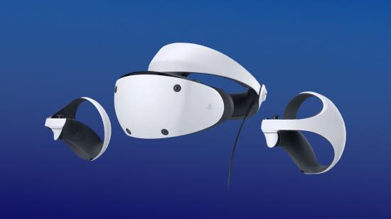 PSVR 2 detachable cable: A PSVR 1 headset with controllers