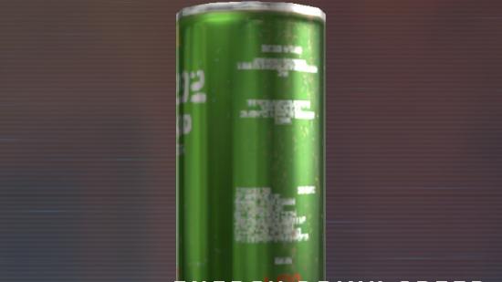 Stray Energy Drink Locations: An energy drink can be seen in the menu