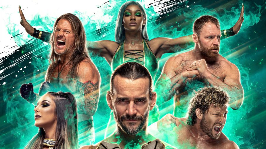 AEW Fight Forever: Six fighters can be seen in key art for the game