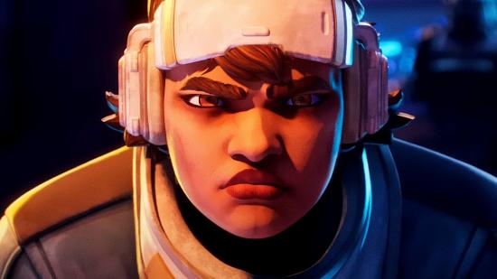 Apex Legends Vantage first 1000 kills: an image of a woman looking upset