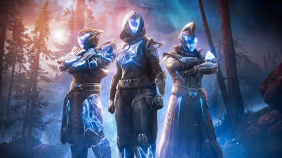 Best PS5 multiplayer games: Three Guardians in Destiny 2