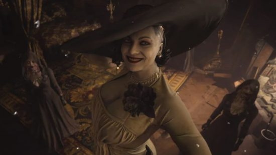 Καλύτερα παιχνίδια τρόμου Xbox: Lady D στο Resident Evil Village Smiles