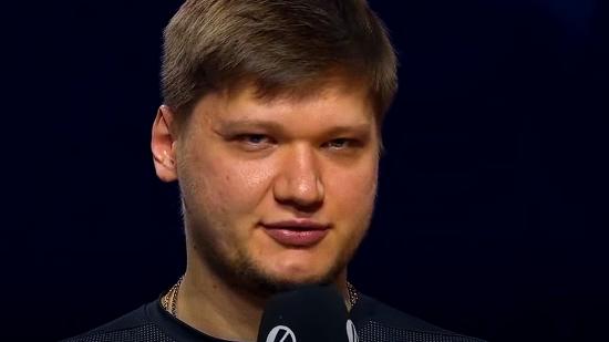 CSGO s1mple complains devs: an image of s1mple on stage in early 2022