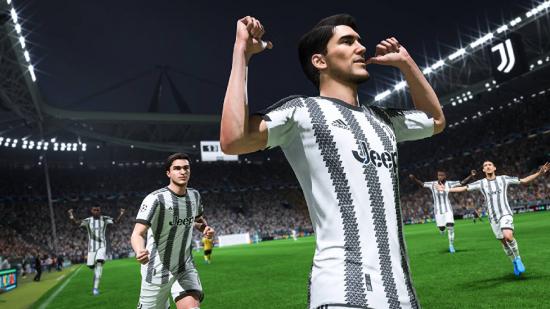 FIFA 23 Chemistry: Juventus can be seen in a screenshot