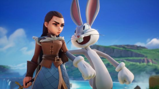 Best free Xbox games: Bugs Bunny and the princess from Frozen talk in MultiVersus